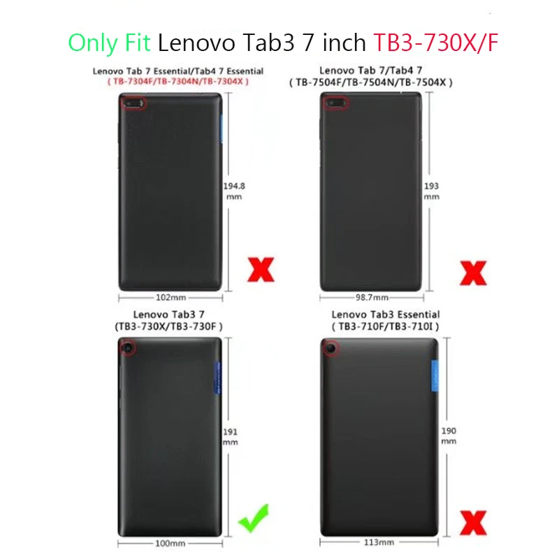 Противоударный чехол для Lenovo Tab3 7 дюймов защитный с подставкой силиконовый TB3 730X