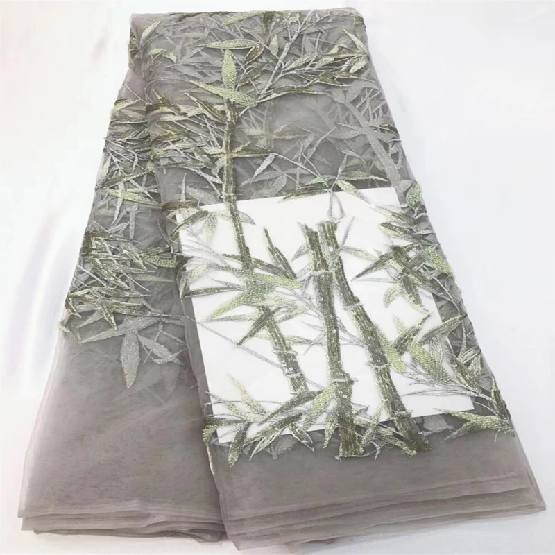 Tollola кружевная ткань в нигерийском стиле 2019 Африканский синий шнур кружево