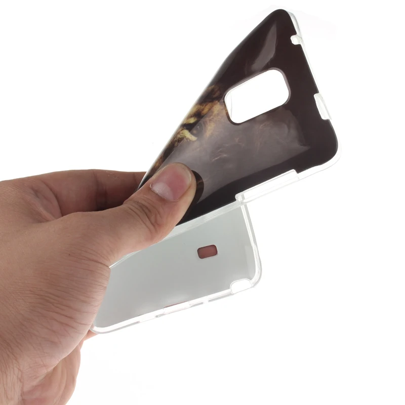 Новейшие Модные Дизайн корпус ультра тонкий мягкий ТПУ для Samsung Galaxy Note 4 note4 IV n9108