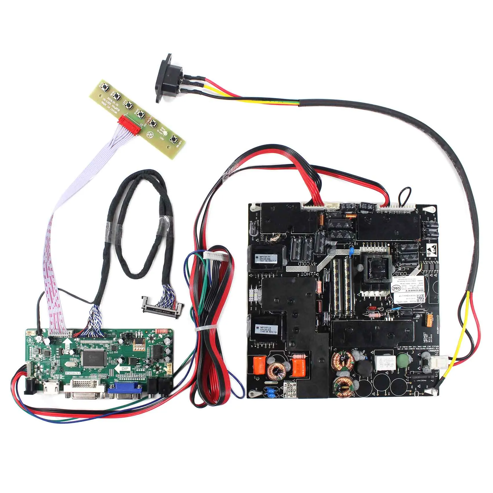 

HD MI DVI VGA AUDIO LCD Board Work for 32 inch 1920x1080P320HVN01.0 P320HVN01.1 with power board
