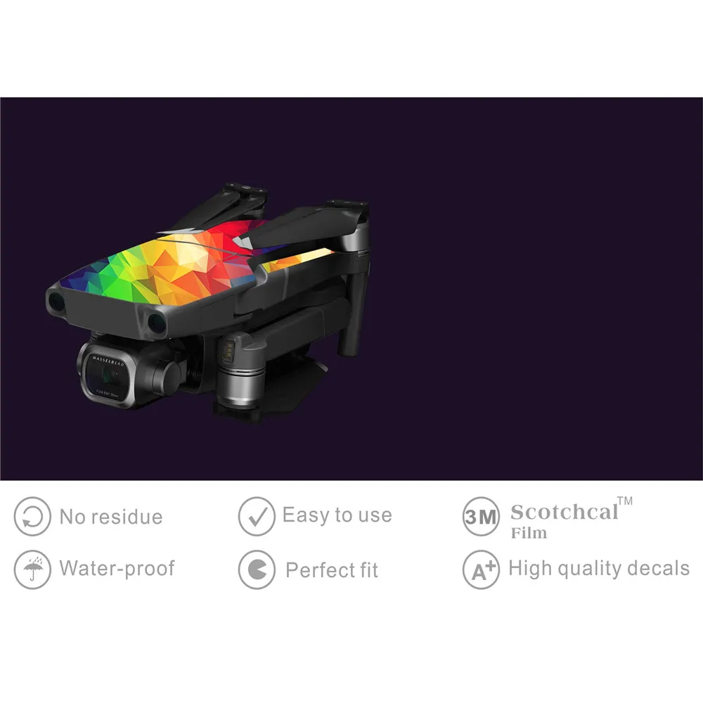 ПВХ Водонепроницаемый наклейка для DJI MAVIC Pro/Air 2/Pro пульт дистанционного