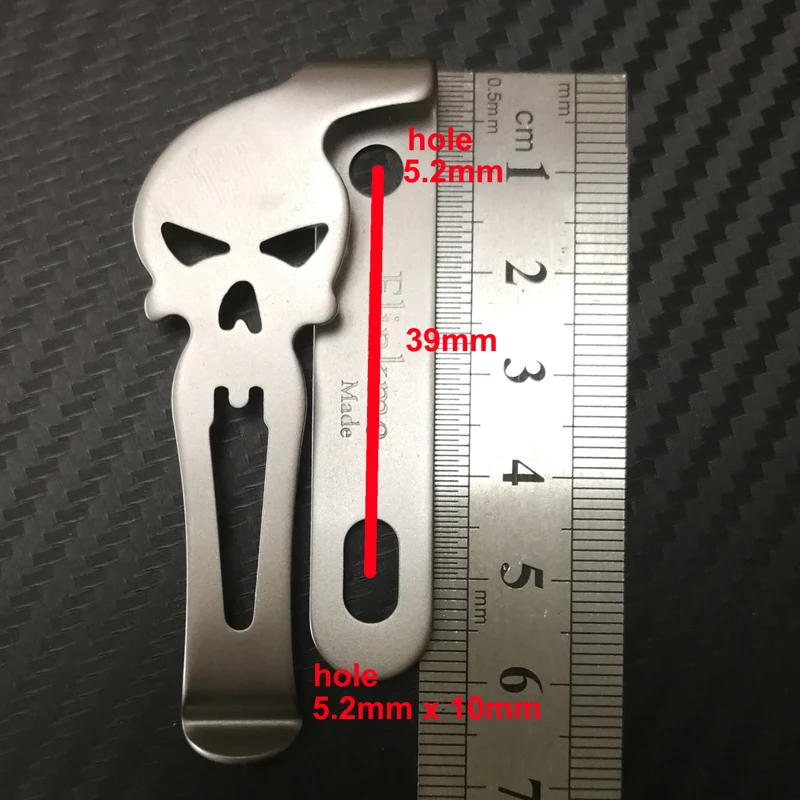 5 шт./лот 29 мм * 68 отличное качество металлический пружинный Пояс Кобура Оболочка титанизирующий зажим kydex