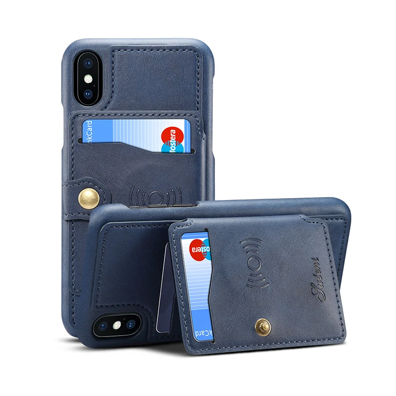 Новый чехол для телефона iPhone XS Max XR Обложка на заднюю панель из искусственной кожи