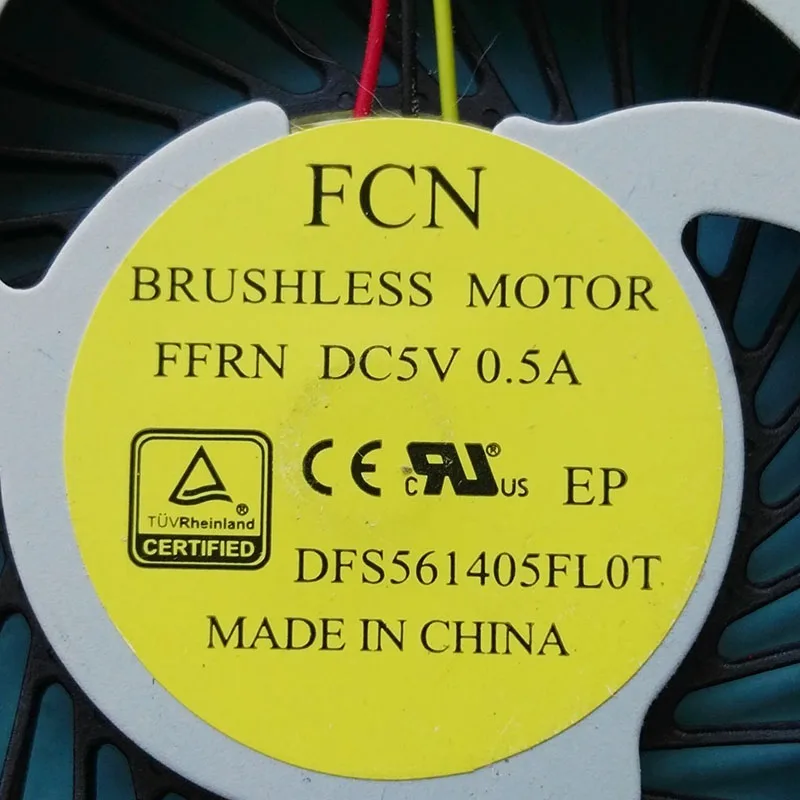 Совершенно новый и оригинальный вентилятор ЦП для ноутбука LG 15N540 охлаждающий