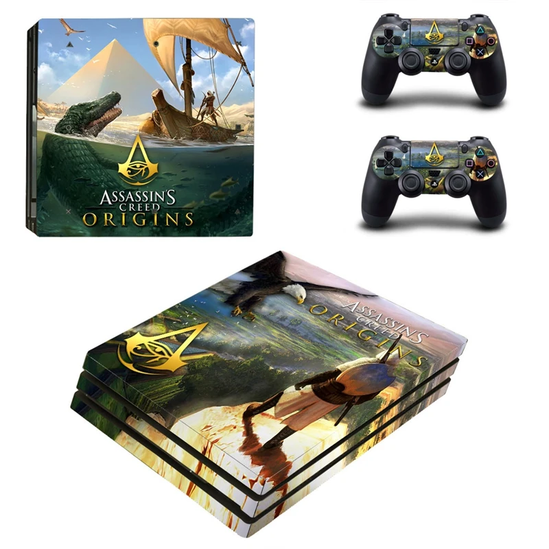 HOMEREALLY наклейка s для playstation 4 pro AssAssinsCreed skins для ps4 pro наклейка для кожи для ps4 консоли ps4 pro наклейка для кожи
