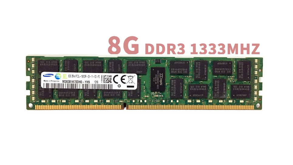 Серверная память SAMSUNG для ПК ОЗУ 4 ГБ 8 16 32 DDR3 8500R 10600R 12800R 14900R ECC REG 1333 МГц 1600 1866