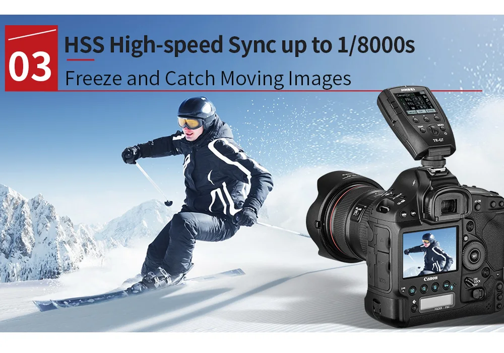 JINBEI TR-Q7 вспышка HSS триггер для Canon Nikon sony Fuji Olympus Panasonic радио светильник фотографии беспроводной пульт дистанционного передатчика