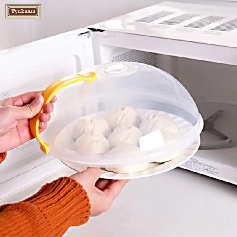 Пластик печь крышки Ясно пара вентиляционных брызги крышкой Еда блюдо крышка