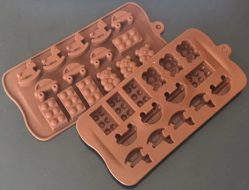 10 шт. Новая мягкая силиконовая форма для торта помадки украшения медведя лошади