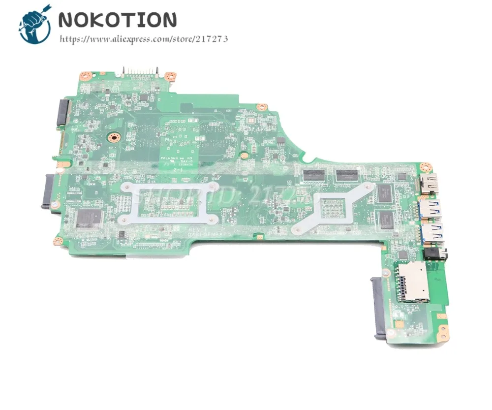 NOKOTION для Toshiba Satellite P50-C P55-C материнская плата ноутбука SR23W P50T-C CPU GTX950M A000391380 DABLQFMB8F0 |