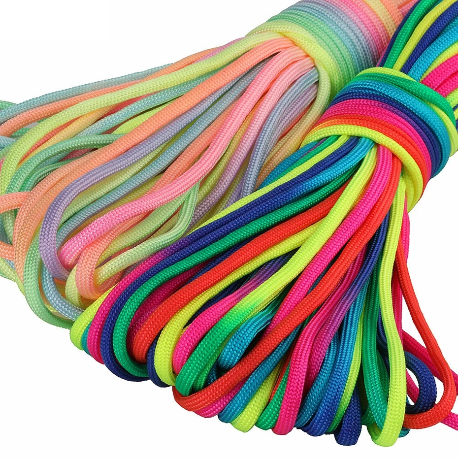 YINGTOUMAN 5MM 7 stand Cores Paracord for Survival Parachute Cord Lanyard Camping Climbing Rope Hiking Clothesline | Всё для походов и