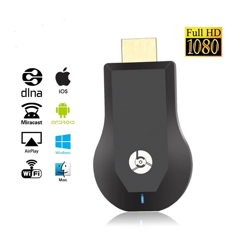 1080p Android TV Miracast беспроводной приемник HDMI Wifi Дисплей ключ с Google Chromecast для домашнего