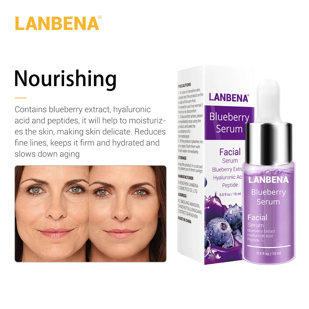 Сыворотка для лица LANBENA 4 шт./лот жидкая восстанавливающая Антивозрастные