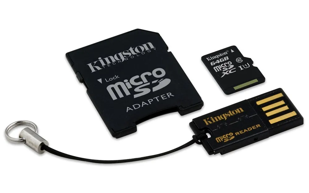 Kingston technology MBLY10G2/64 Гб 64 Class10 micro SDXC Tarjetas de memoria цвет черный|Карты памяти| |