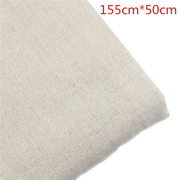 155cmX50cm Lucia crafts 1 шт./лот 135*45 см/155 см* 50 см Ткань, натуральный цвет хлопок льняная ткань DIY Одежда ручной работы материалы CH0904 - Цвет: 155cmX50cm