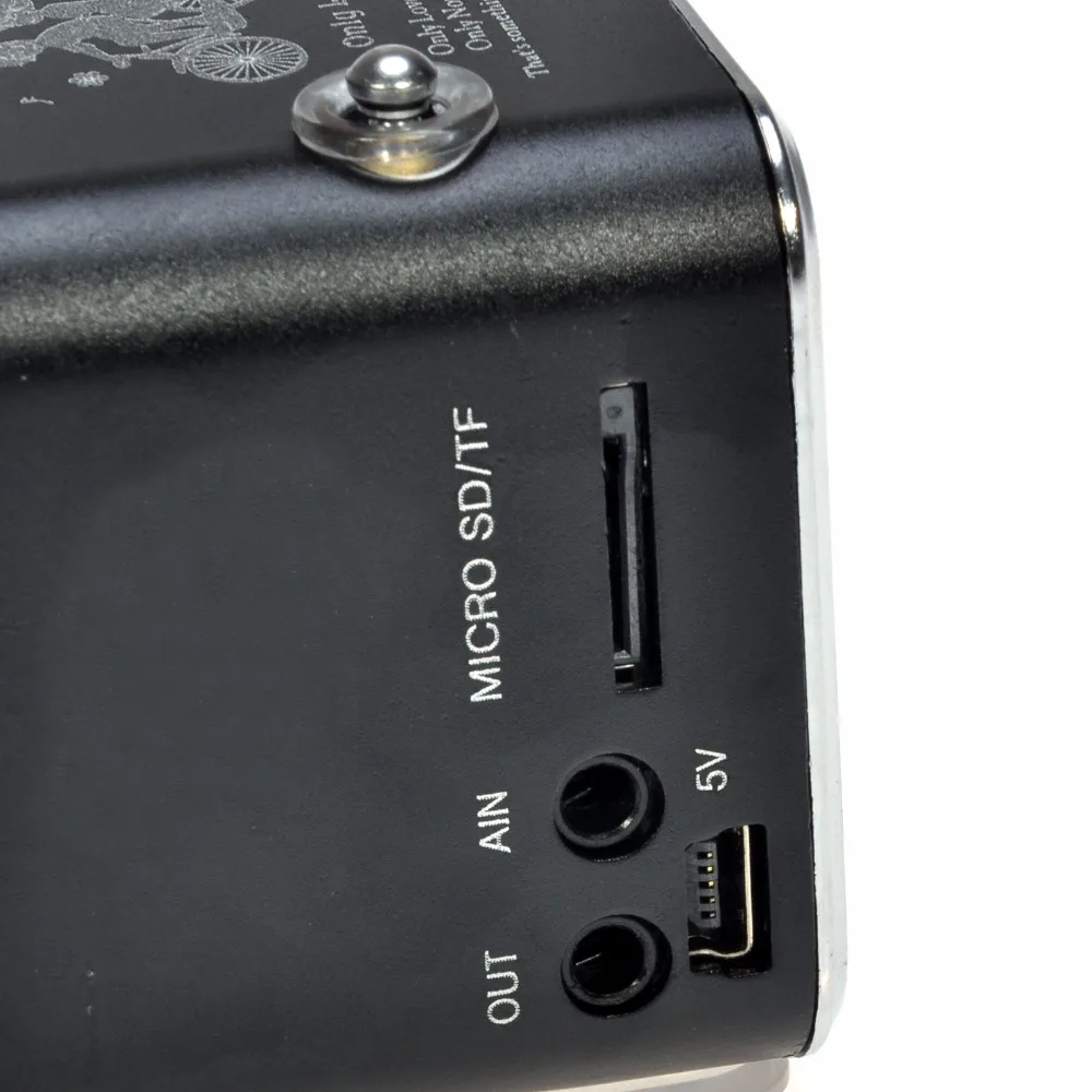 Высококачественная компактная Портативная USB колонка из алюминиевого сплава