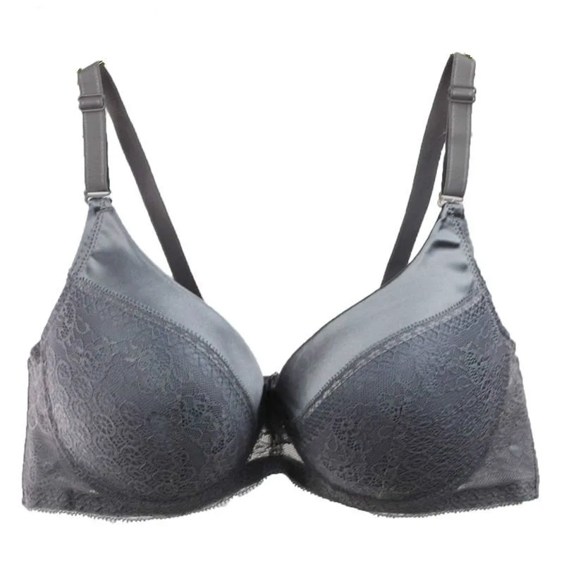 UIECOE для женщин кружево бюстгальтер хлопок Цветочный Bralette белье Женский Push Up