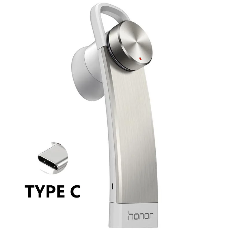 Gold TypeC huawei AM07 Honor маленький свисток Bluetooth гарнитура зарядка On-The-Go(Micro USB/type-C) A2DP стерео аудио - Цвет: Gold TypeC