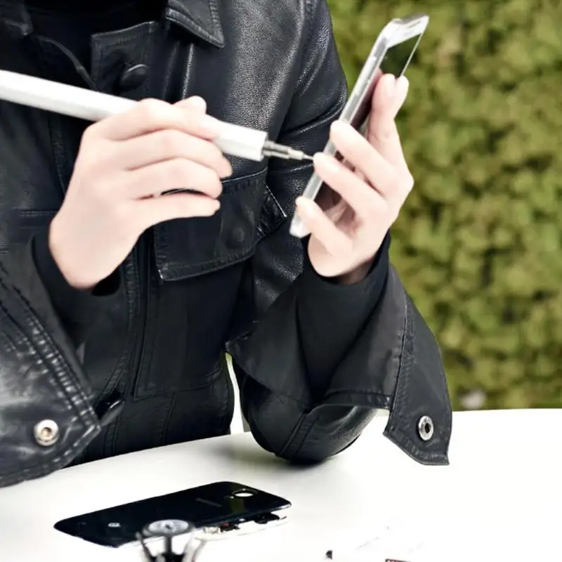 Портативная аккумуляторная мини-отвертка S2 из сплава ручной автоматический