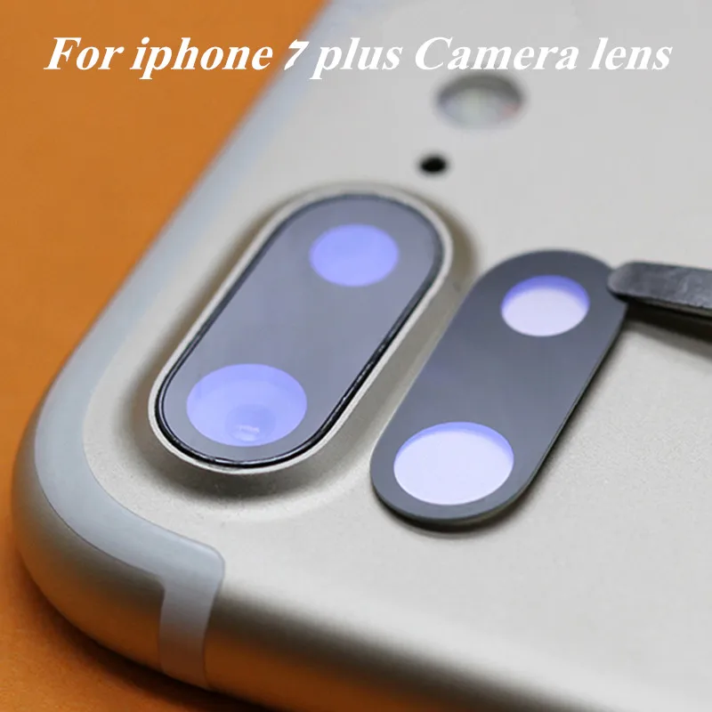 2 шт. Оригинальный чехол для объектива камеры iphone 7 Plus задняя крышка сапфировое
