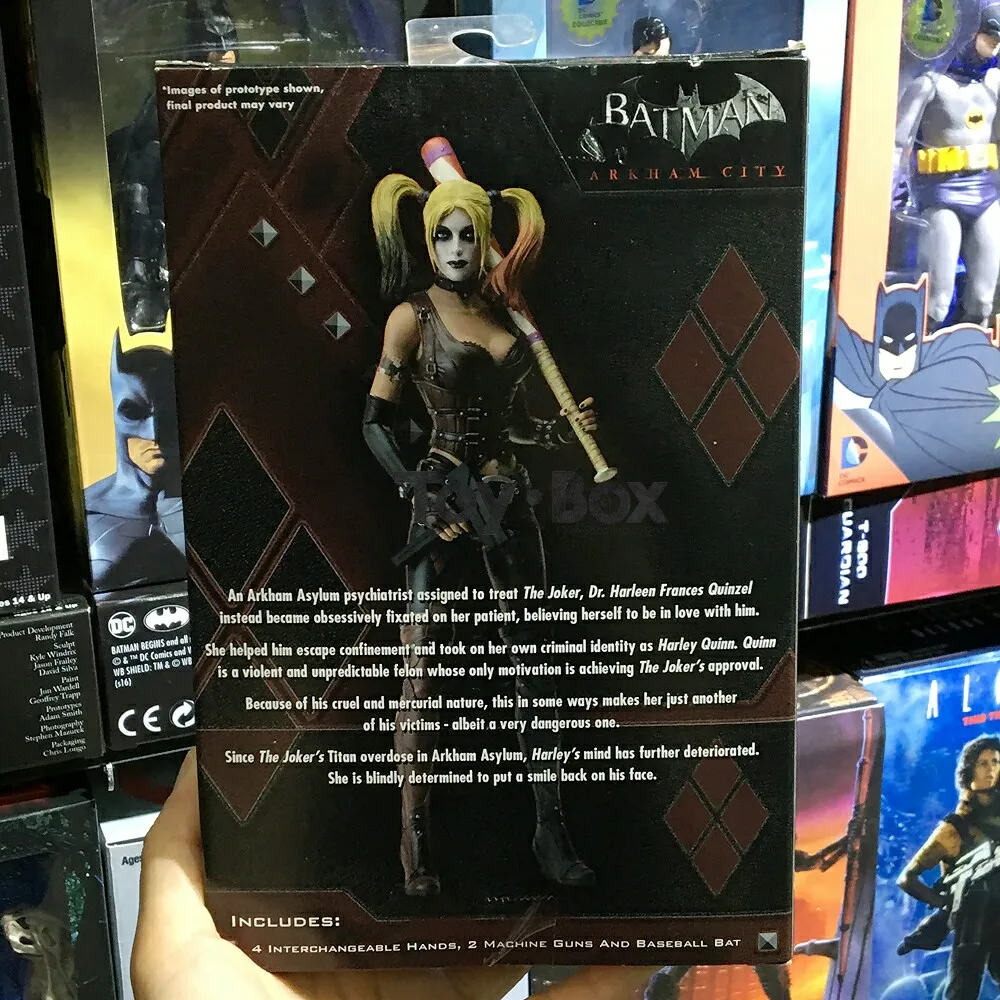 Отряд Самоубийц Бэтмен начинает Harley Quinn Arkham City игрушка фигурка Модель Кукла