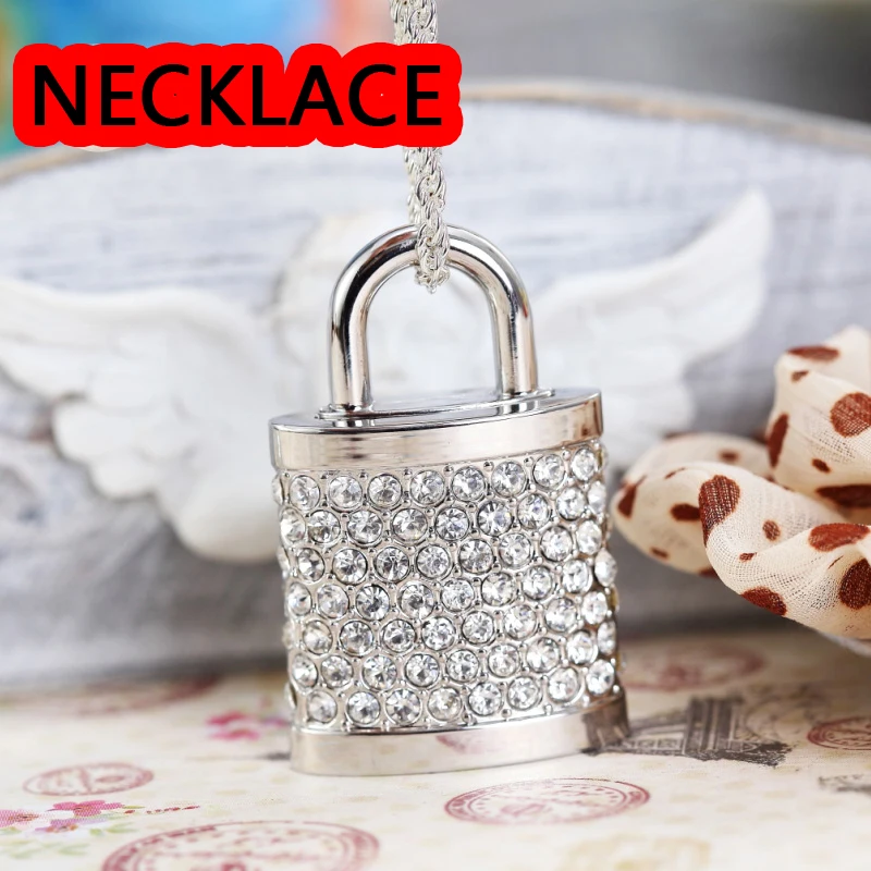 Gold Diamond Lock USB Flash Drive 512GB Genuine 128GB 16GB 32GB 64GB Gift Jewelry Pen Pendrive Memory Stick Key | Компьютеры и офис