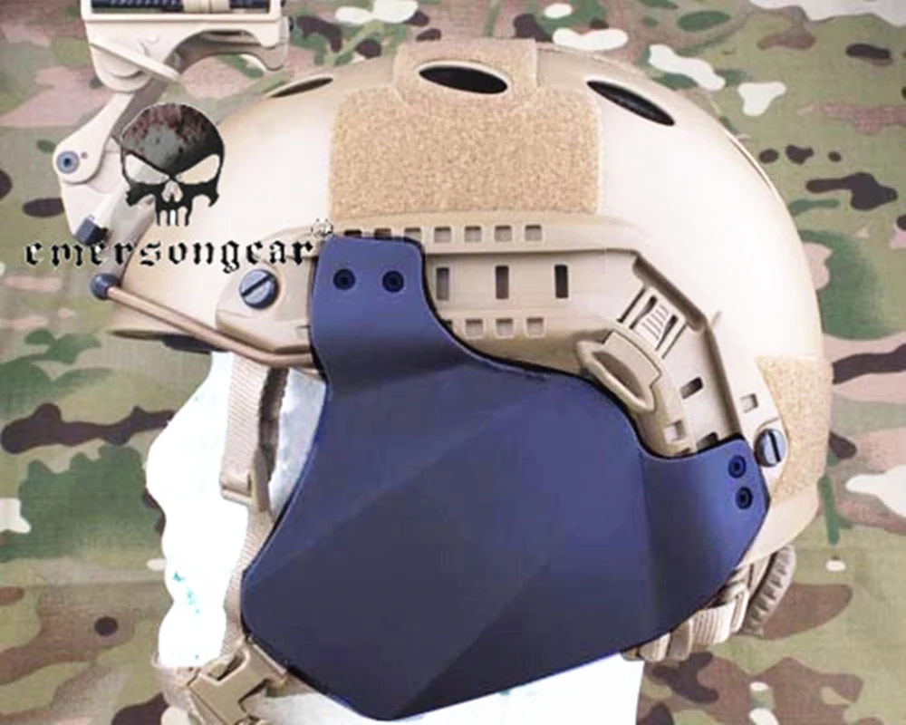 Emerson Tactical Side Cover for FAST Airsoft Helmet Rail Black/DE/FG Color BD5667 | Спорт и развлечения