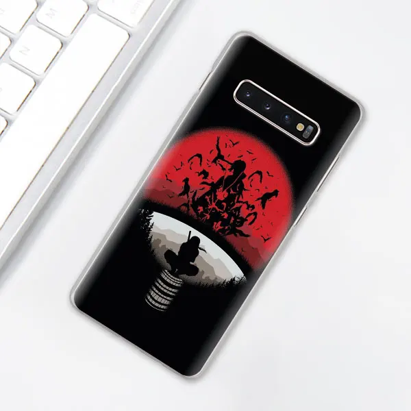 001 Ботинки в стиле аниме «Naruto Akatsuki чехол для телефона для samsung Galaxy S10e S10 плюс S7 S8 S9 Plus, Note 8, 9, 10, плюс S10 5G M20 M30 жесткий чехол Coque - Цвет: 001