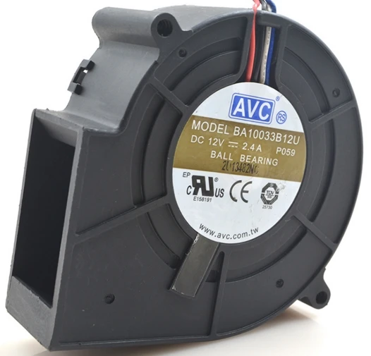 AVC 973312V 2.4A BA10033B12U вентилятор для выхлопа духовки|blower fan|exhaust blower fansexhaust |