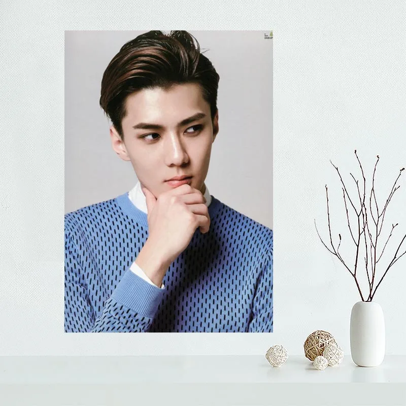 Новое поступление exo sehun Холст плакат горячая распродажа холст для картины на