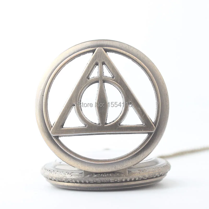 Классические кварцевые карманные часы в стиле ретро со шт./лот Deathly шлепанцы