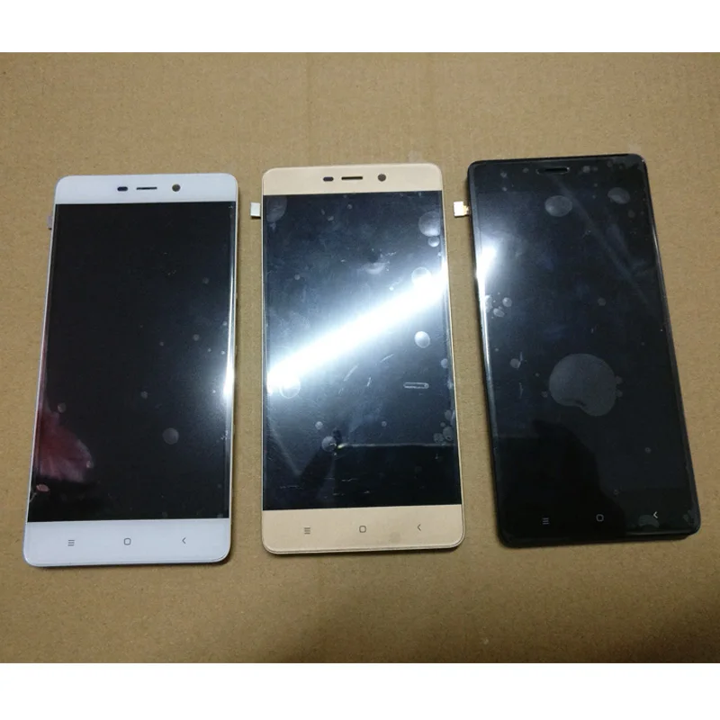 Белый/черный/золотой для 5 0 "Xiaomi redmi 4 pro prime ЖК дисплей + сенсорный экран
