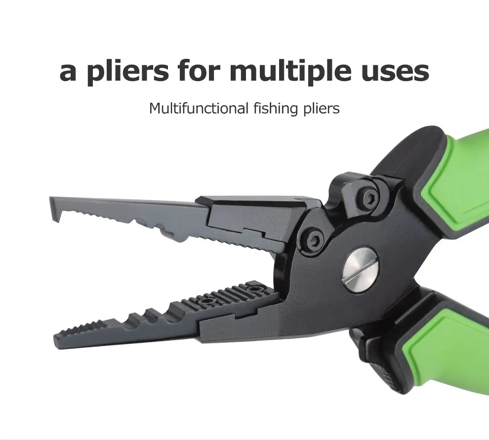 Weighing Fish Aluminum Alloy Fishing Pliers Grip Set Split Ring Cutters Line Hook Recover Fishing Tackle Quality Fishing Tool
