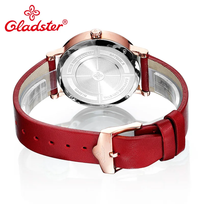 Японские часы Gladster MIYOTA 1L45 роскошные женские наручные с кристаллами кварцевые