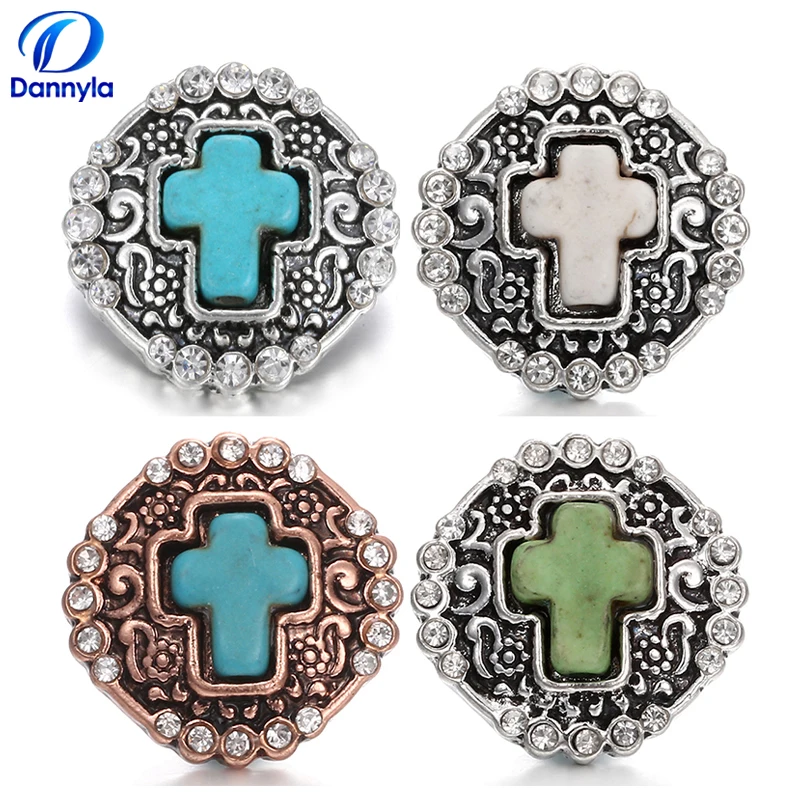 Ювелирные изделия с круглым крестом в винтажном стиле LSSN526 | Украшения и