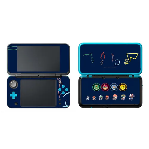 2DSLL0165 Pokemon GO виниловая наклейка на обложку, наклейка на кожу для нового 2DS LL XL, наклейка на обложку s для nintendo 2 DSLL, Виниловая наклейка на кожу, протектор - Цвет: 2DSLL0165