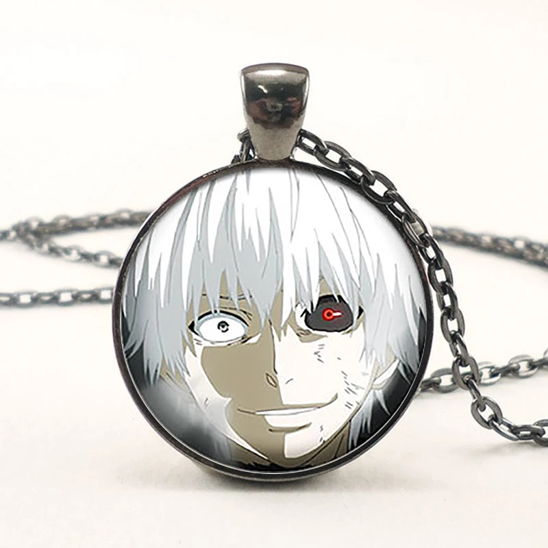 Аниме Tokyo Ghoul Touka Kaneki Ken Rize Kamishiro косплей подарок для влюбленных черная подвеска