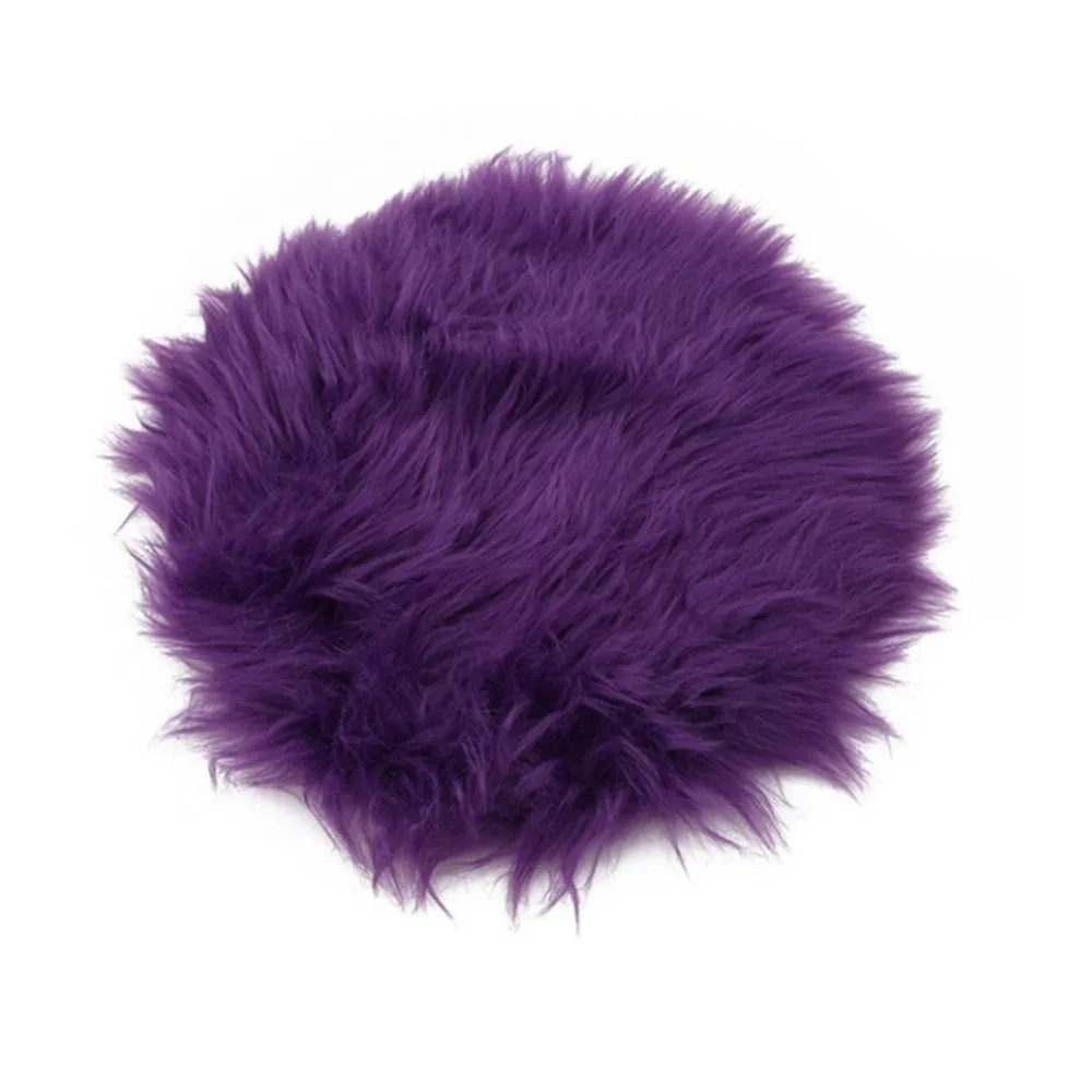 Хит продаж коврик из искусственной овчины покрытие для стула спальни