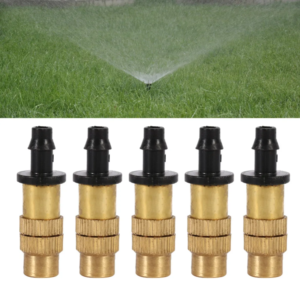 Регулируемый латунный разбрызгиватель для садового шланга|mist garden|irrigation