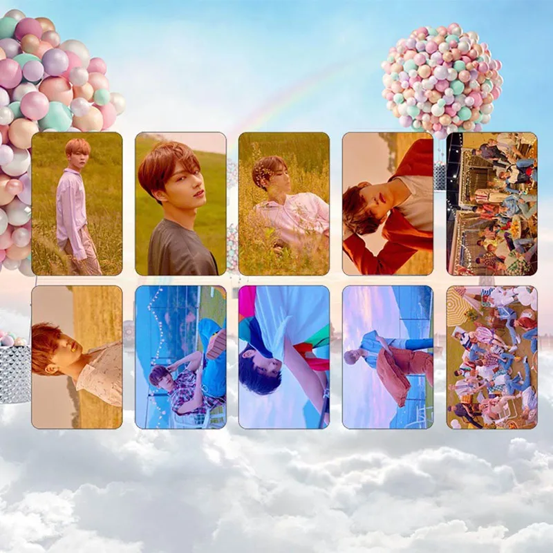 10 шт./компл. K pop наклейка для фотографий Seventeen You Make Day|Набор канцтоваров| |