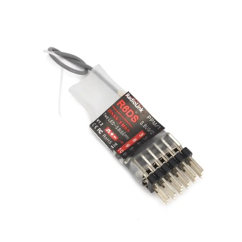 Передатчик Radiolink R6DS 2 4G 6CH PPM PWM SBUS DSSS/приемник FHSS совместимый AT9 AT9S AT10 AT10II