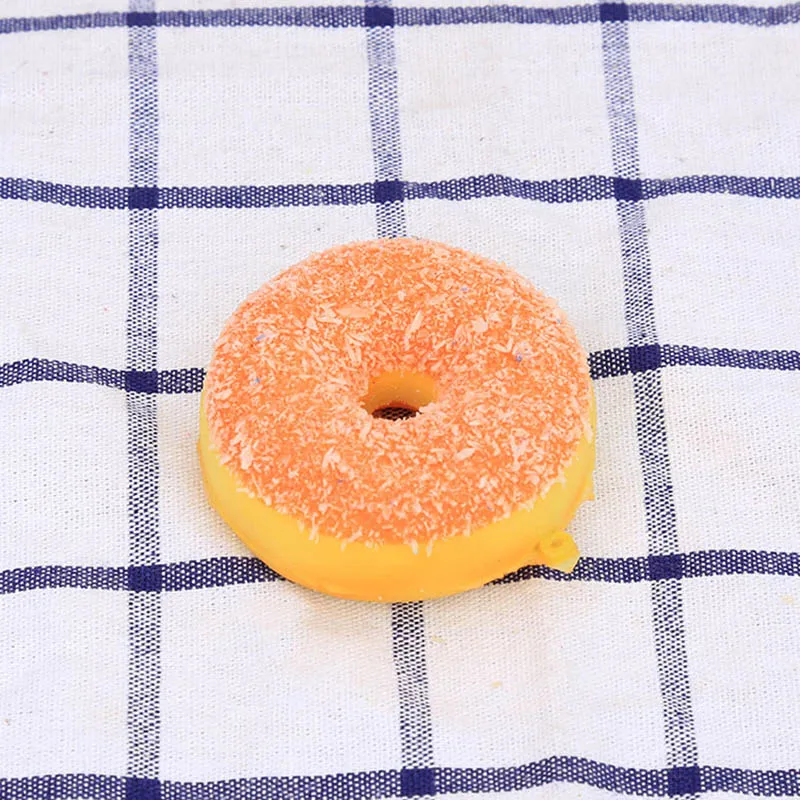 Каваи пончик мягкий медленно поднимающийся Squeeze телефон ремень Шарм Кулон Squishes коллекция мягкие Ароматические детские игрушки подарочные коллекции