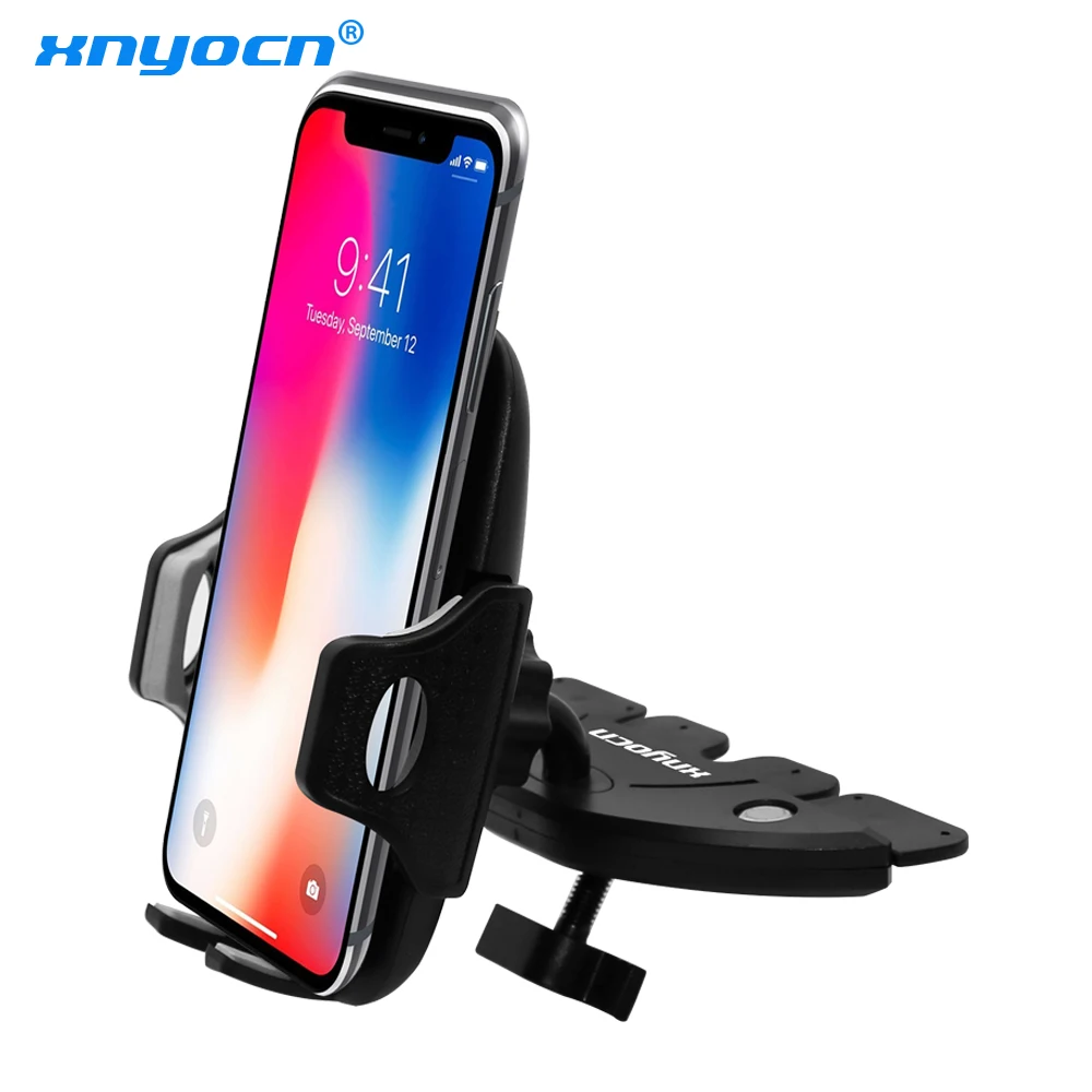 

Portable 360 Degree Universal Car CD Slot Dash Phone Mount Stand Holder for IPhone for Samsung for HTC for Sony CarPhone Bracket