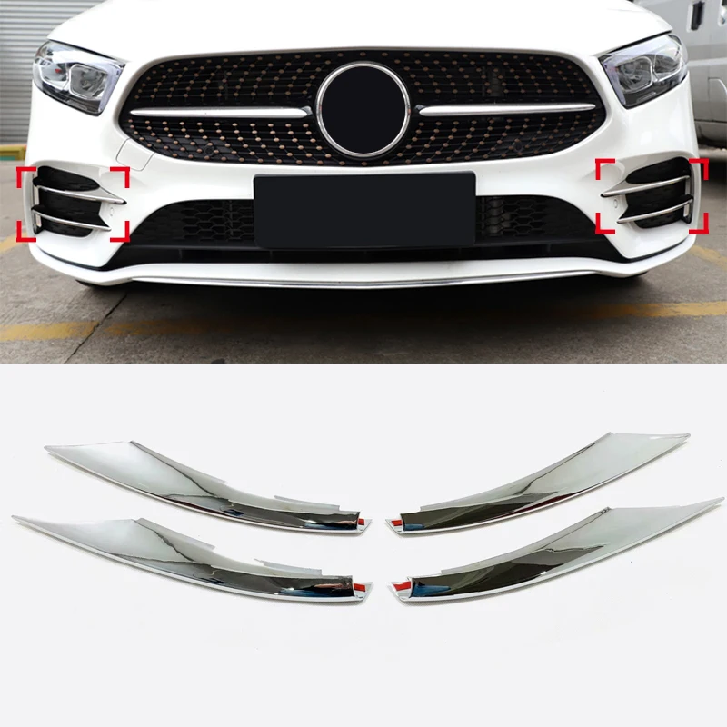 Подходит для Mercedes Benz A Class W177 V177 AMG Line 2019 2021 автомобильные аксессуары ABS