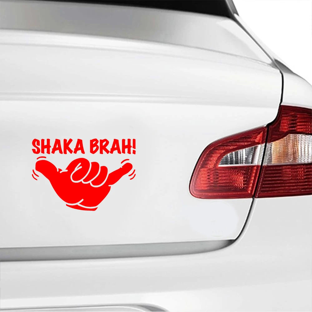 14*9 9 см новые Виниловая пленка для оклеивания автомобилей наклейки тела Shaka брах