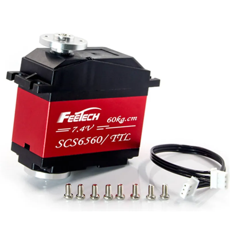 Программируемый робот сервопривод FEETECH SCS6560 TTL с высоким крутящим моментом для