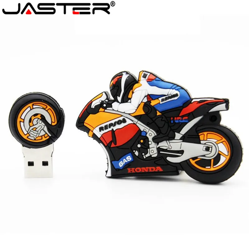 JASTER moto rcycle USB флеш-накопитель GP moto ручка-накопитель мото карта памяти USB2.0 64 ГБ 8 ГБ 16 ГБ 32 ГБ usb флеш-накопитель флешка
