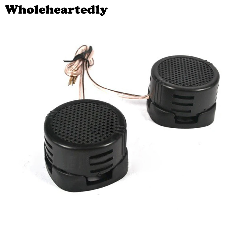 

Universal High Efficiency 2PCS/Lot 500W Car Mini Dome Tweeter Loudspeaker Loud Speaker Super Power Audio Auto Sound Klaxon Tone