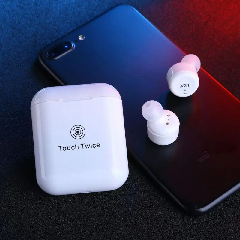 Новые X3T Беспроводные Bluetooth 4,2 многофункциональные кнопочные гарнитуры мини TWS Touch operation Stero наушники 6 цветов