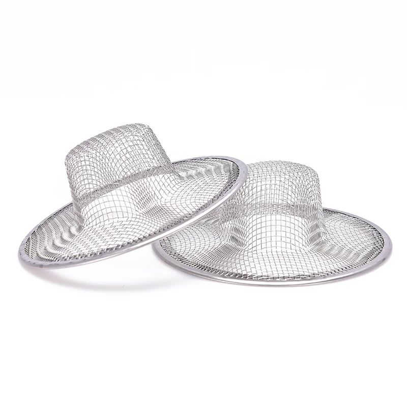 

2 Pcs Stainless Steel Barbed Wire Waste Stopper / Floor Drain Sink Strainer Prevent Clogging Kitchen Appliances Sewer Filter